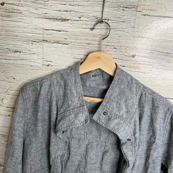 Prana gray jacket bomber size small - Picture 6 of 11